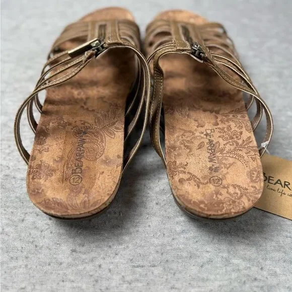 Bearpaw Women’s Sabrina Sandals Size 12 NWT Brown - Picture 3 of 4